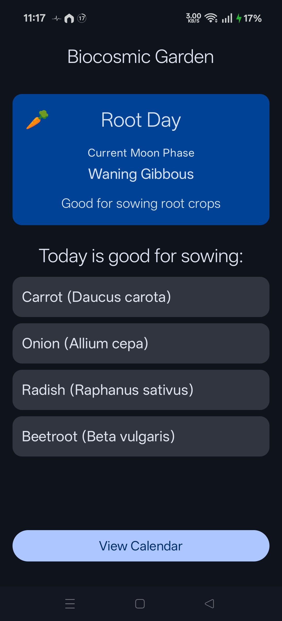 Biocosmic Garden screenshot