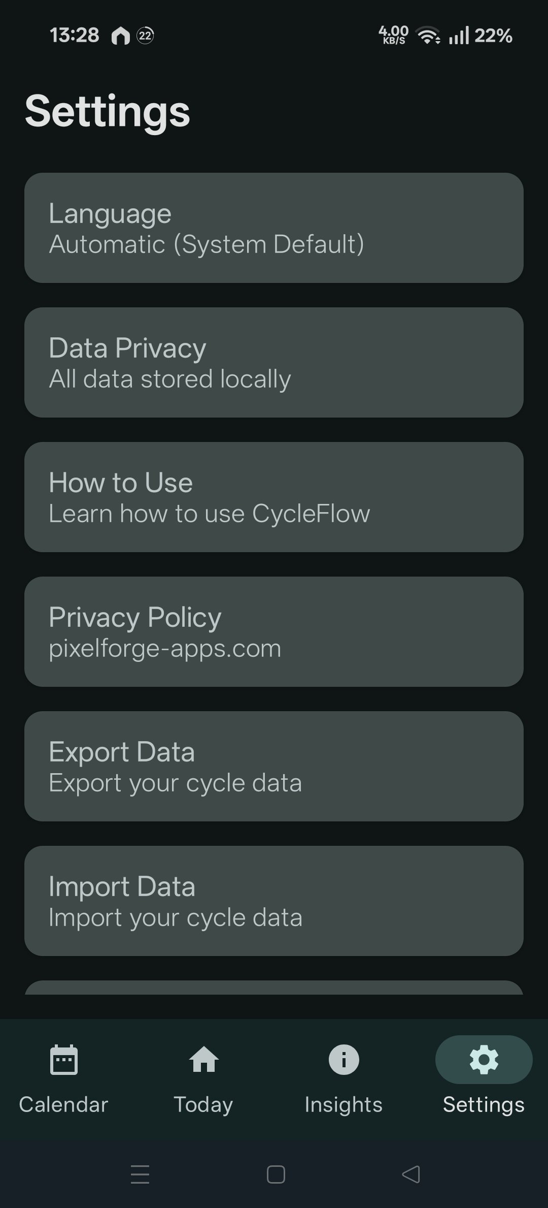 CycleFlow screenshot