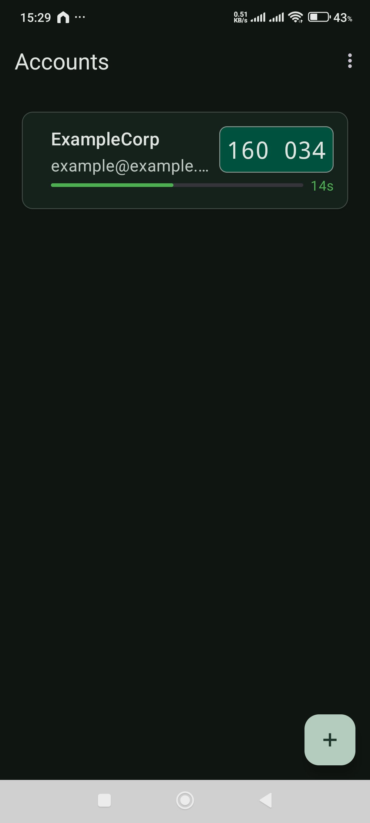 AuthGuard 2FA screenshot